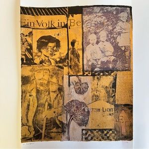 #214 large 11.5x16 Monoprint